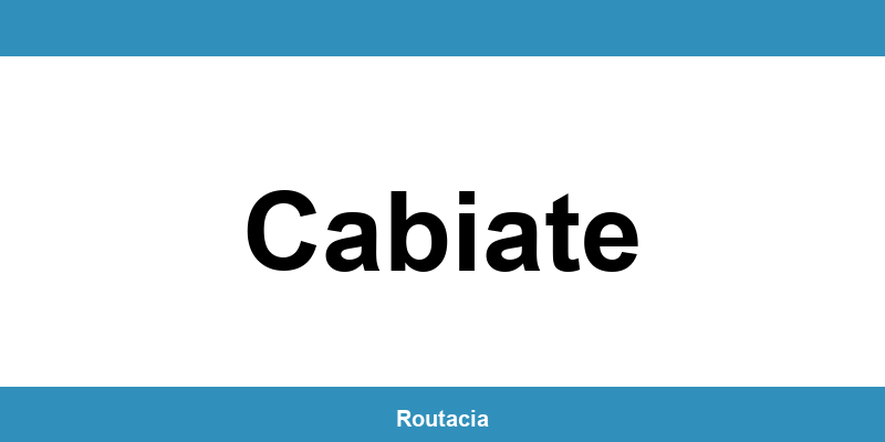 Delegazione ACI a Cabiate: contatti e orari