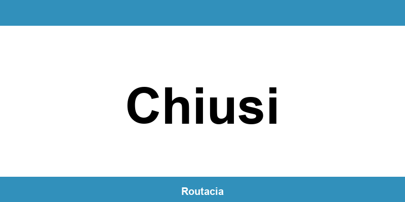 Delegazione ACI a Chiusi: contatti e orari