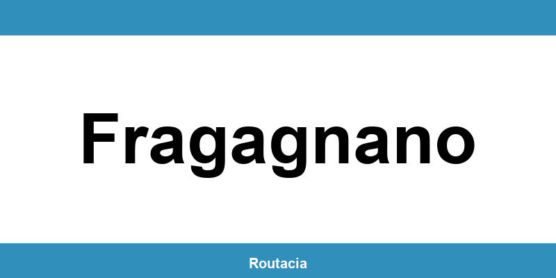 Delegazione ACI a Fragagnano: contatti e orari