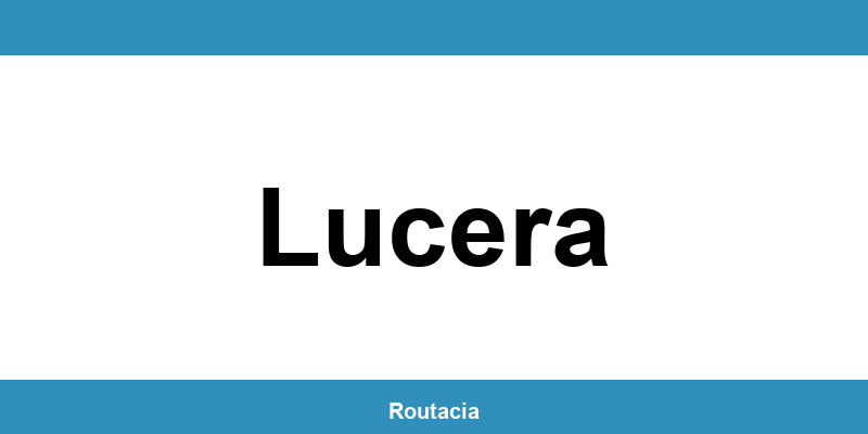 Delegazione ACI a Lucera: contatti e orari