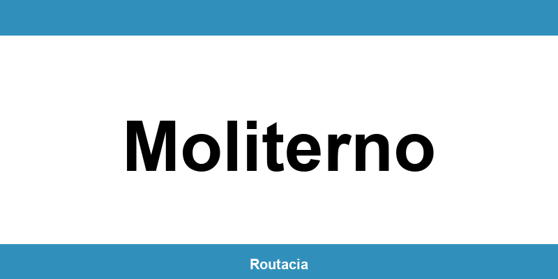 Delegazione ACI a Moliterno: contatti e orari