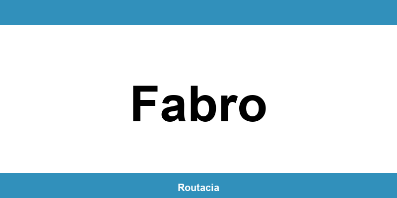Delegazione ACI a Fabro: contatti e orari