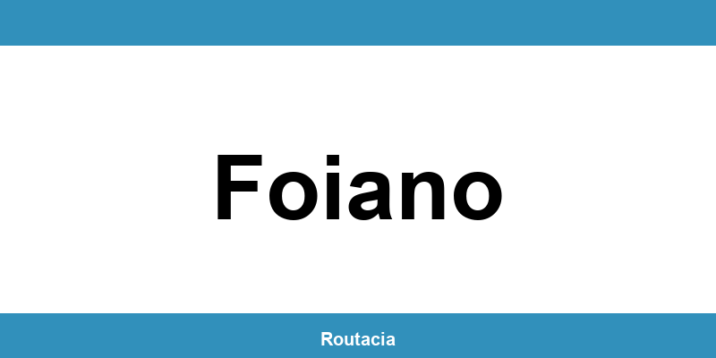 Delegazione ACI a Foiano: contatti e orari