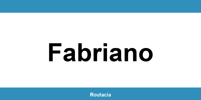 Delegazione ACI a Fabriano: contatti e orari