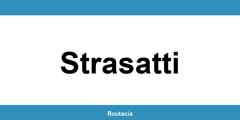 Delegazione ACI a Strasatti: contatti e orari